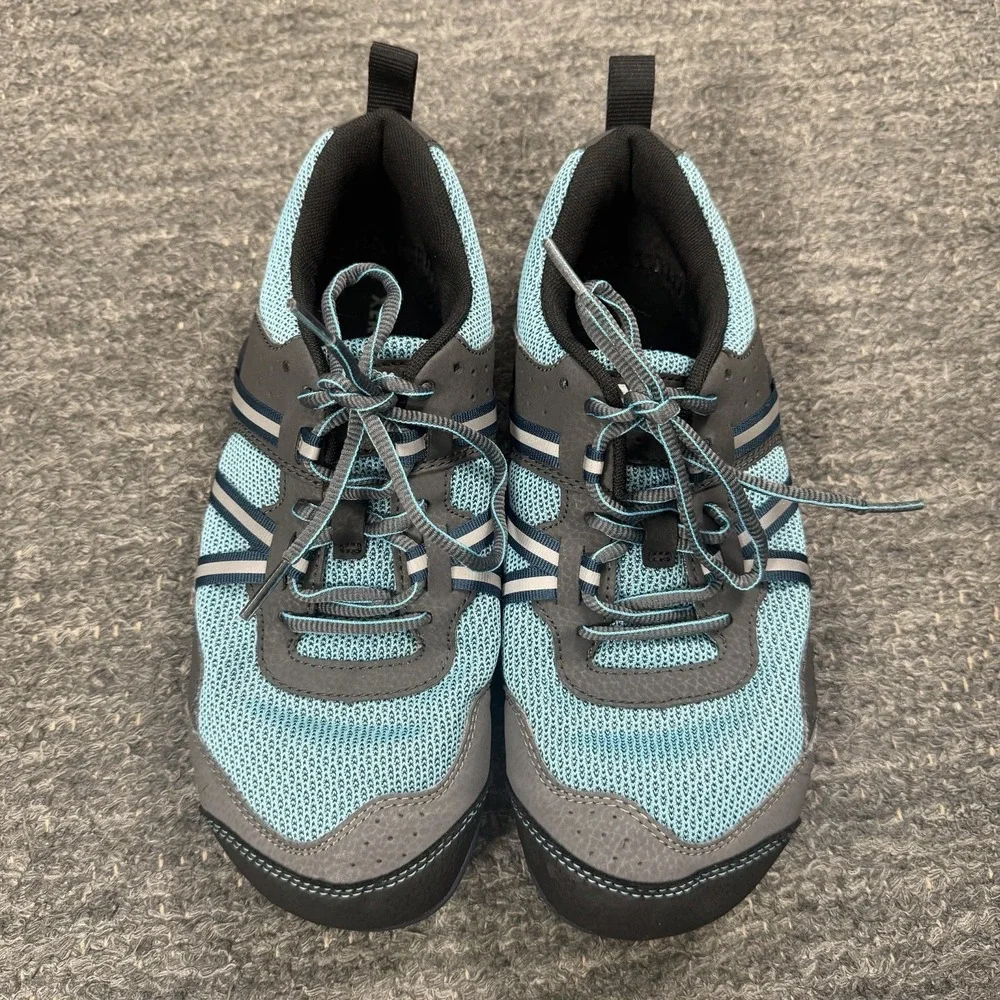 Xero Shoes Women 8.5 Prio Trainer Blue Barefoot Training Sneaker Minimalist